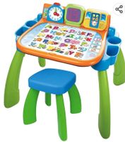 Spieltisch Vtech 3in1 mit Hocker und Lernkarten Niedersachsen - Lingen (Ems) Vorschau