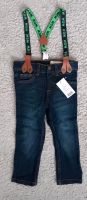 Lupilu Kinder Hose Jeans mit Hosenträger slim fit neu Gr 92 Frankfurt am Main - Gallusviertel Vorschau