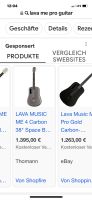 Lava me pro Gitarre Carbon Gold Bayern - Kirchanschöring Vorschau