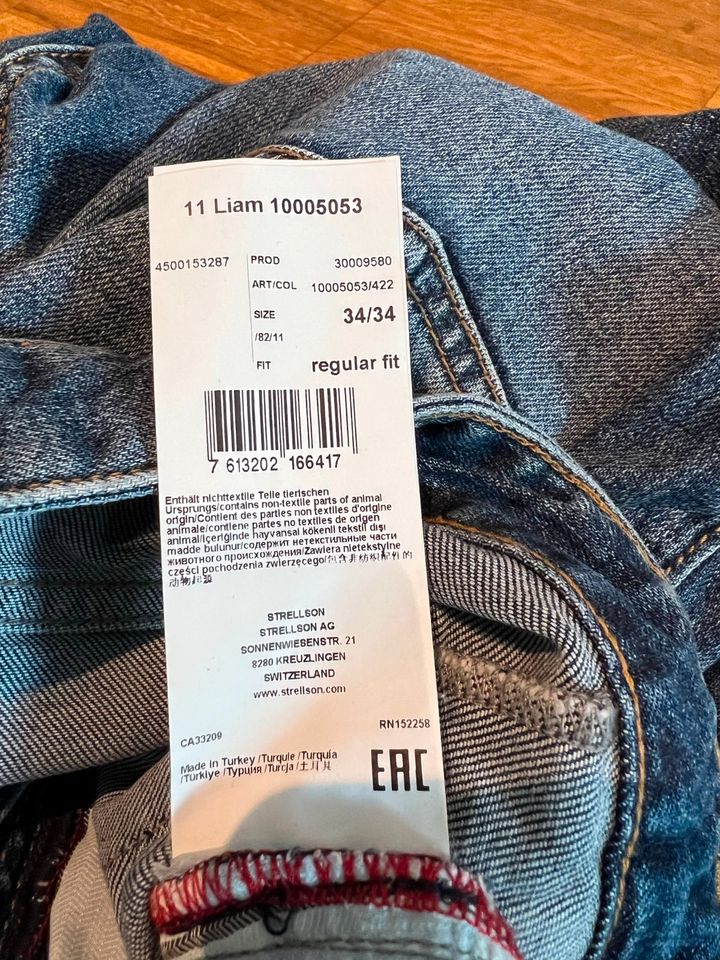 Strellson Jeans W34 L34 regular fit LIAM Herren in Taufkirchen Vils