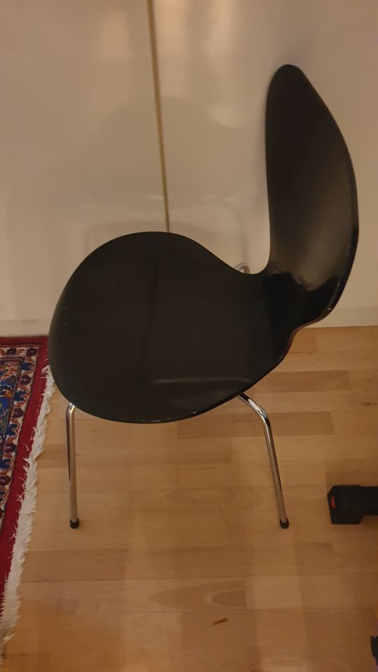 Fritz Hansen - Serie 7 Stuhl Chrom, schwarz in Berlin