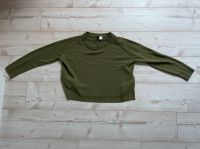 H&M Damenpullover M Rundhals dunkelgrün Khaki Pullover sweater Nordrhein-Westfalen - Dinslaken Vorschau