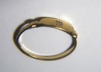 Gold Ring STELLA ca. 16,5 cm DM 333er Gold Diamant Hamburg - Harburg Vorschau