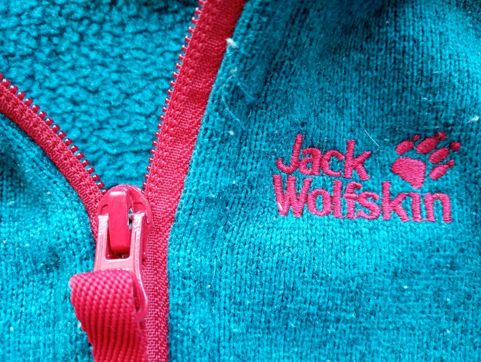 Jack Wolfskin Jacke 80 Jungen Mädchen Wollfleece in Prackenbach