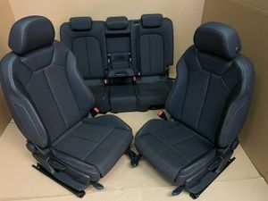 Sitz links vorne AUDI Q3 (8U) S-Line, Leder Alcantara, Defekt J7ZE1EK1