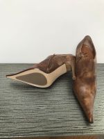 Pumps High Heels Leder aus Italien Gr.40 Niedersachsen - Garbsen Vorschau