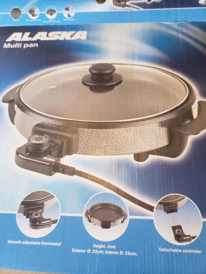 Alaska Multi Pan, elektrische Pfanne, neu und original verpackt in Straubenhardt