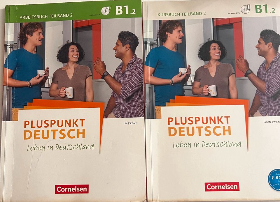 PLUSPUNKT DEUTSCH Leben in Deutschland B1.2 Arbeits & Kursbuch in Filderstadt