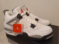 Nike Air Jordan 4 White Cement (2016) EU 46 / US 12 / ungetragen Niedersachsen - Bad Münder am Deister Vorschau
