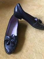 Damenschuhe, Leder dunkelblau Gr. 43 Baden-Württemberg - Ostfildern Vorschau