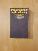 Lambert Wiesing Philosophie der Wahrnehmung Suhrkamp Buch Bücher Frankfurt am Main - Gallusviertel Vorschau