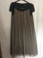 Traumkleid St.Emile silv, Seide, 34,beige/schwarz mit Pailletten Hessen - Nidda Vorschau