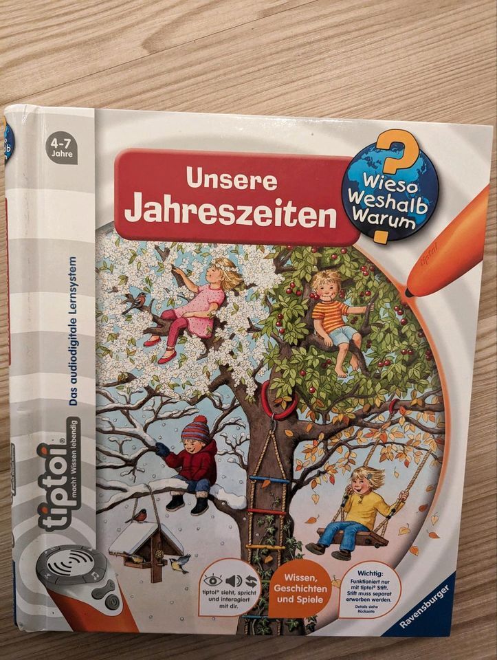 tiptoi Kinderbuch " Unsere Jahreszeiten "  von 4 - 7 Jahre in Torgelow