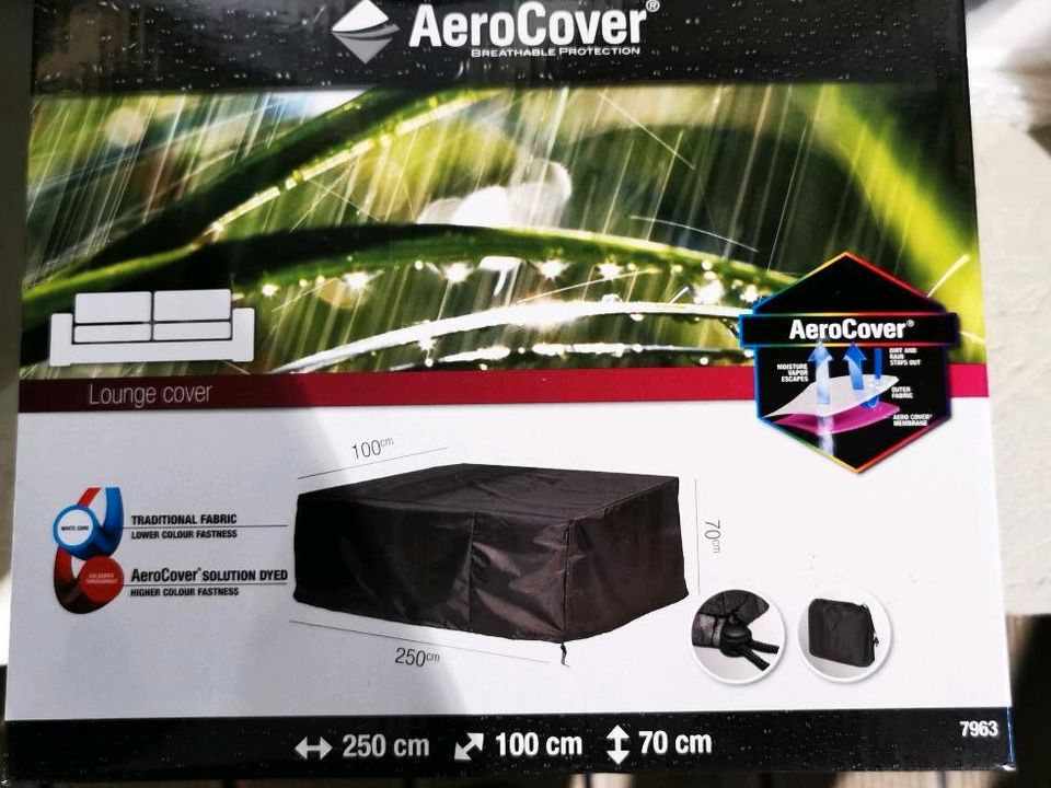 AeroCover 7963 Atmungsaktive Schutzhülle für Loungebänke 250x100x in Stade