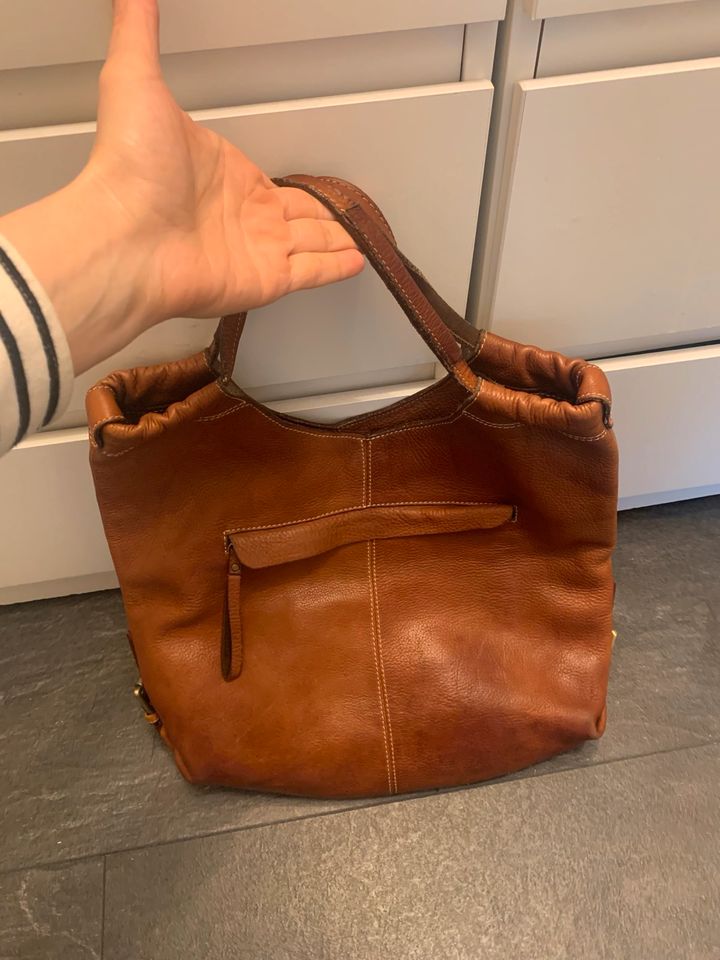 Uwe Hoppe Designer Handtasche Ledertasche Henkeltasche Tote Bag in Berlin