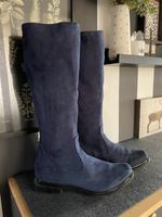 Dunkelblaue Stiefel Wildleder Gr. 41 von Caprice Niedersachsen - Uelzen Vorschau