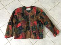 Bunt bestickte Patchwork Lederjacke Größe 42 Münster (Westfalen) - Mecklenbeck Vorschau