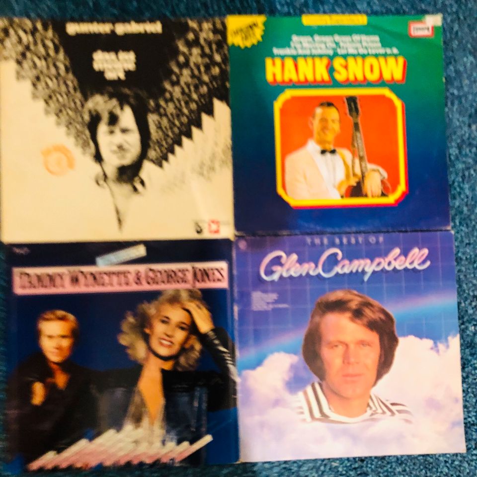 Riesiges Schallplatten Konvolut Sammlung Vinyl Country Rock Pop in Bremen