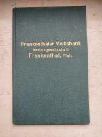 Rarität Sparbuch Volksbank Frankenthal Aktiengesellschaft Rheinland-Pfalz - Neustadt an der Weinstraße Vorschau