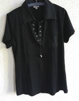 T-Shirt 40 schwarz V-Ausschnitt HEINE NEU Sachsen - Löbau Vorschau