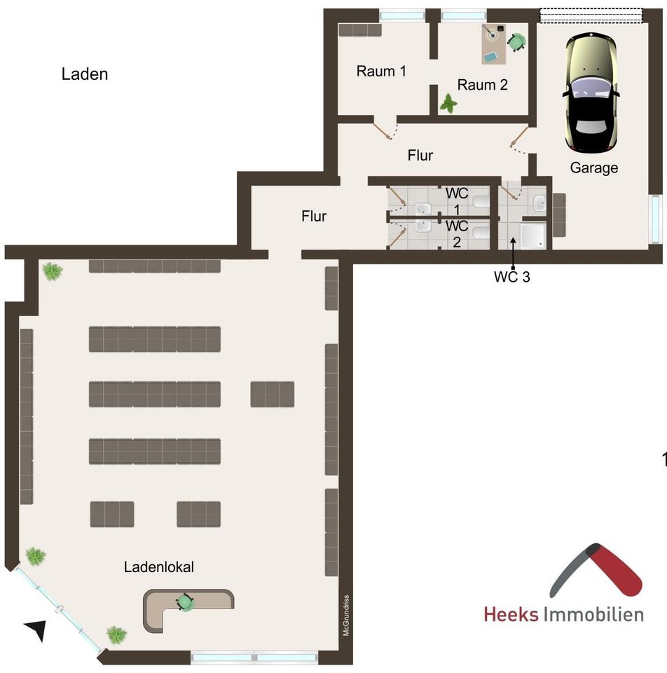 Praxis/Büro/Ladenlokal in Oer-Erkenschwick in Oer-Erkenschwick