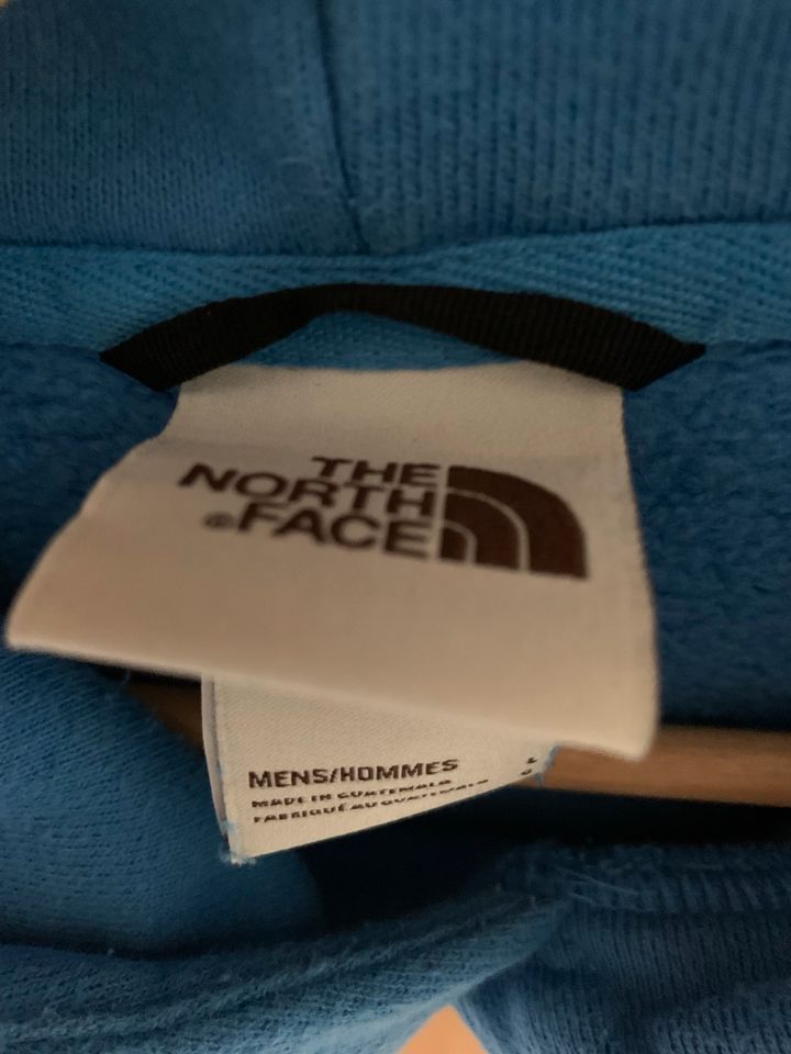 The North Face Hoodie Kapuzenpulli blau L in Geestland