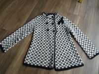 schicke Wolljacke Übergangsjacke für Mädchen Gr. 122 schwarz/weiß Baden-Württemberg - Gondelsheim Vorschau