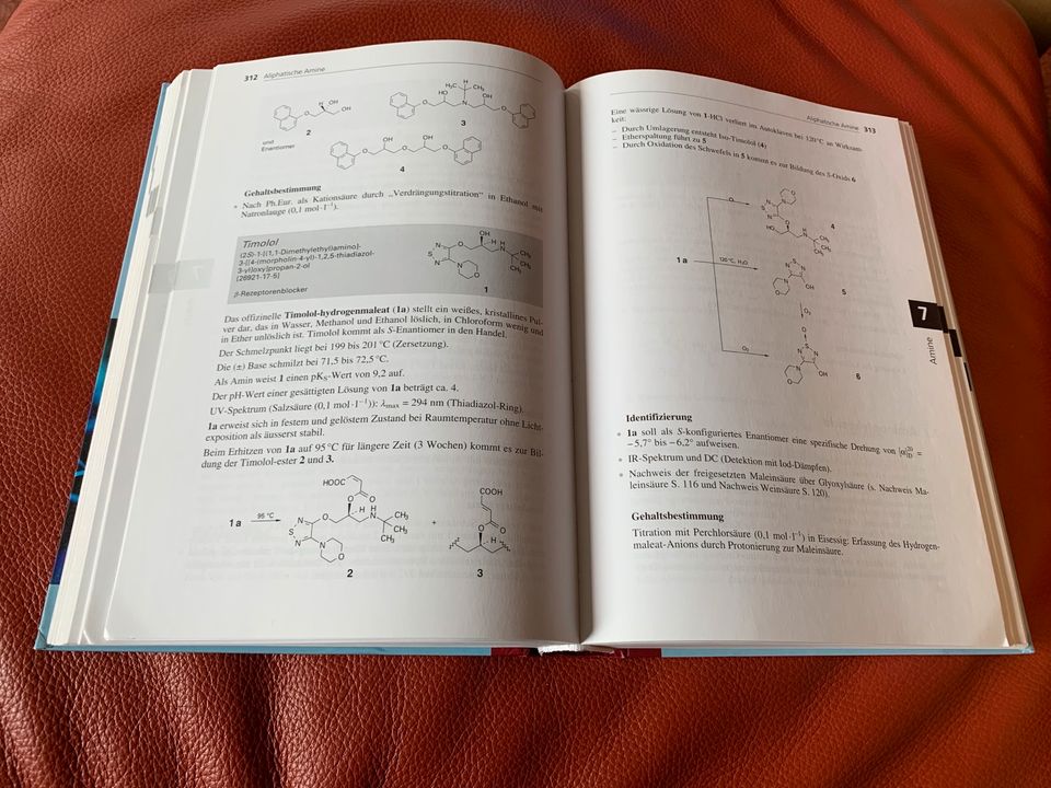 Arzneistoffanalyse, Eger, Troschütz, Roth, Pharmazie, Chemie,Stex in Nisterau