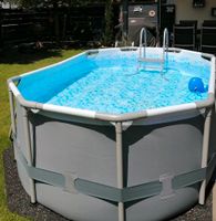 Bestway Pool 2 m x 3 m Stahlrohrpool 84cm tief incl. Zubehör Hessen - Münster Vorschau