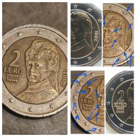2 Euro Münze Österreich BerthavonSutter 2002 mehreren Fehlprägung Baden-Württemberg - Ludwigsburg Vorschau