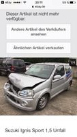 Teile Suzuki Ignis Sport Saarland - Merchweiler Vorschau