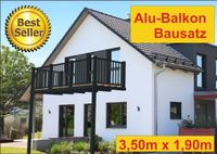 Anbaubalkon, Balkon-Bausatz Aluminium, viele Farben 3,50x1,90m Baden-Württemberg - Remchingen Vorschau