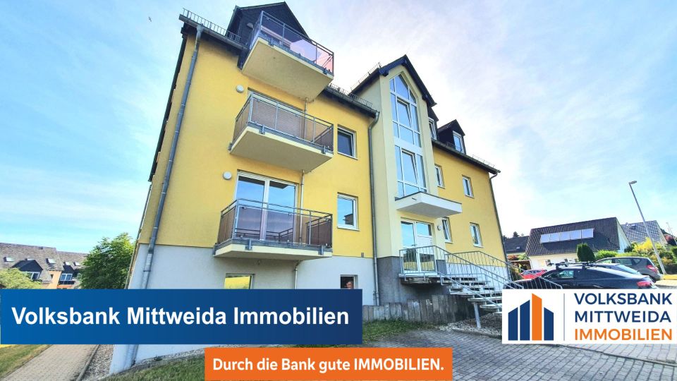 6 Monate kaltmietfrei!!! Einzimmer-Appartment mit Balkon und PKW-Stellplatz! in Hartenstein