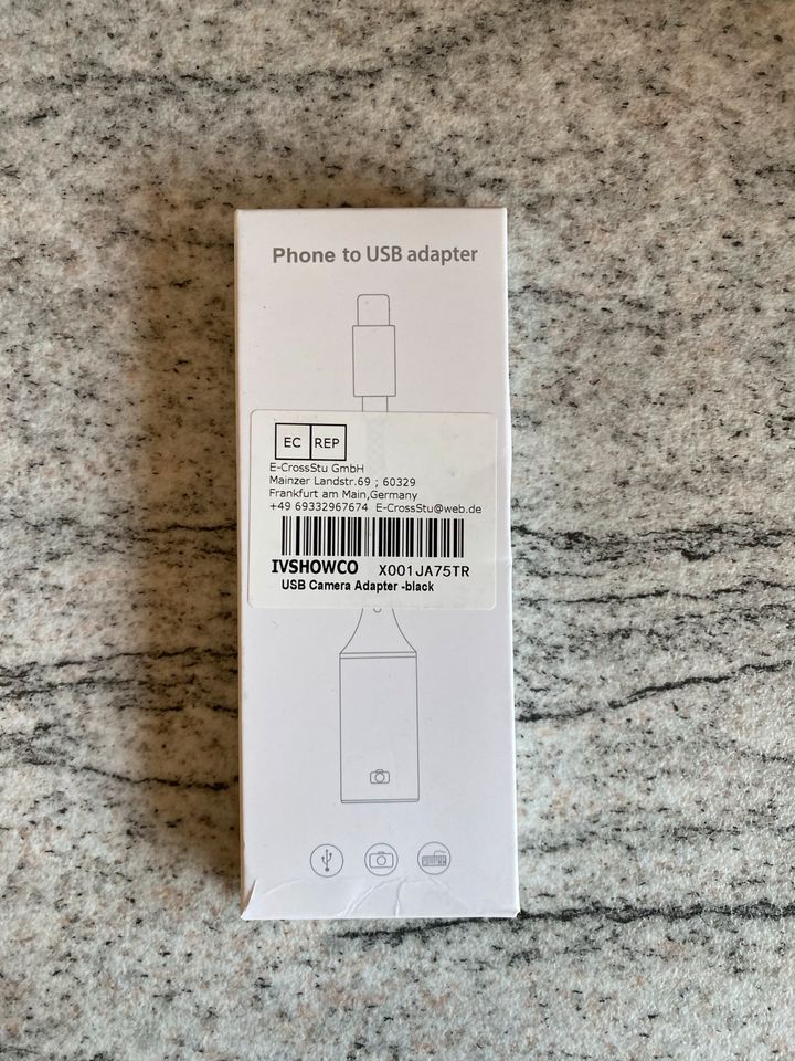 USB-Kamera Adapter für iPhone Apple NEU in Stuttgart
