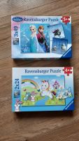 5x Kinderpuzzle (3x) Eiskönigin und (2x) Einhorn (4-5 Jahre) Bayern - Gräfenberg Vorschau