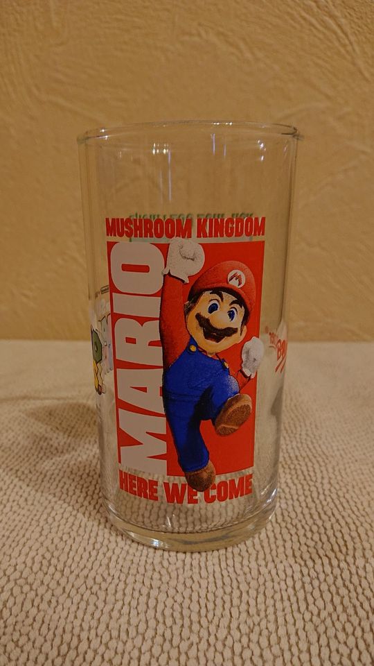 Super Mario Bros. Mario Luigi Sammelglas Bautz'ner Senfglas in Leinefelde
