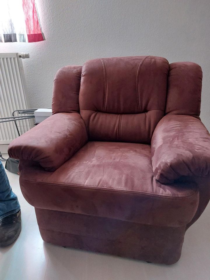 Polstergarnitur Couch Sofa Sessel in Paderborn