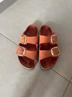 Birkenstock Arizona Big Buckle gold/braun Gr 39 Nordrhein-Westfalen - Stadtlohn Vorschau