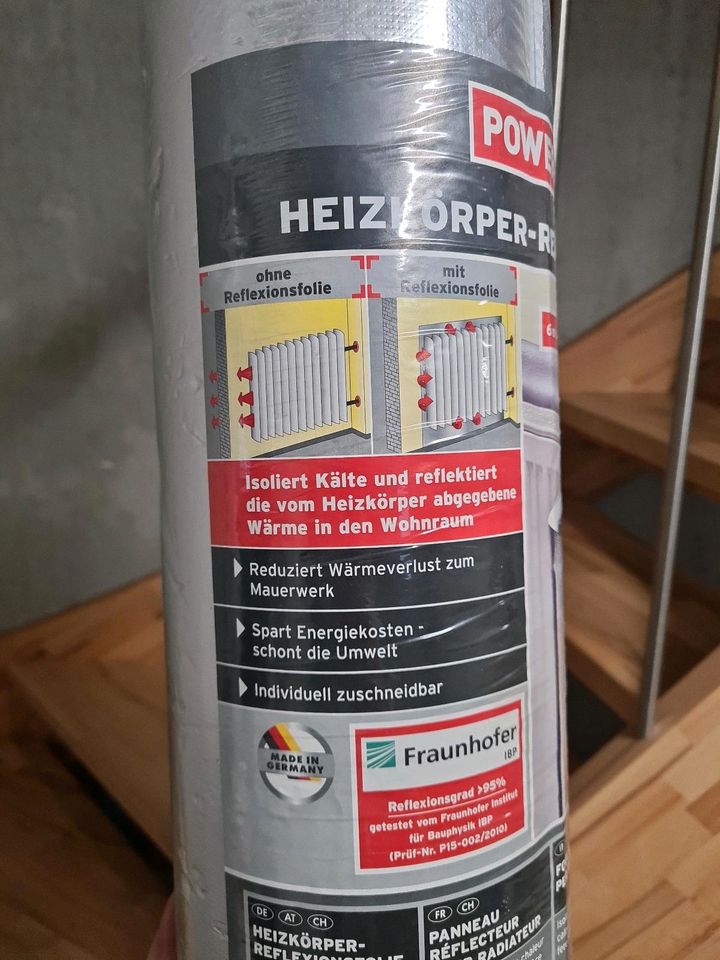 Powerfix Heizkörper Reflektionsfolie in Oberhausen