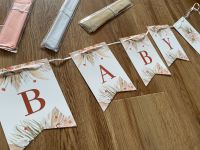 Babyparty Girlande + 3 Pompons Nordrhein-Westfalen - Herford Vorschau