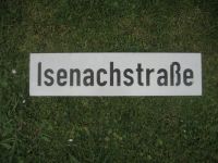 altes Straßenschild Isenachstraße beidseitig beschriftet 60 x15cm Rheinland-Pfalz - Birkenheide Vorschau