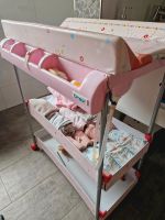 Wickeltisch mit wanne babywanne wickel rosa⁸ Nordrhein-Westfalen - Düren Vorschau