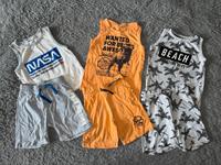 2 teiliges Set, Tank top Shorts, H&M 104, Sommerset Dino Nasa Nordrhein-Westfalen - Bad Driburg Vorschau