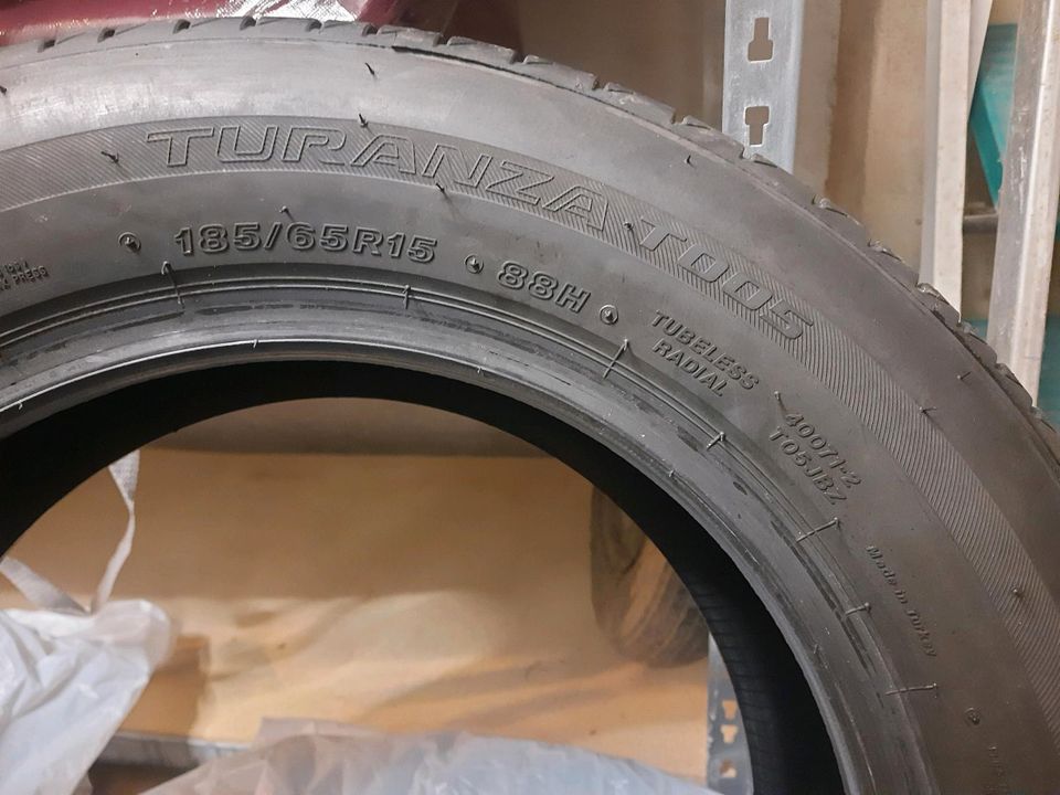 Sommerreifen, Bridgestone Turanza T005 185/65 R15 88H in Lutter am Barenberge