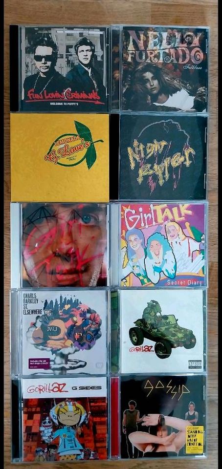 Cd-Sammlung Rock Pop Alternative Elektro Teil 1 in Lauf