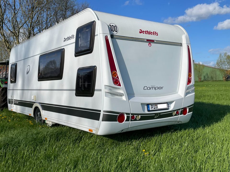 Dethleffs Camper Wohnwagen 530 wie neu mit Mover, Vorzelt & mehr in Elmshorn