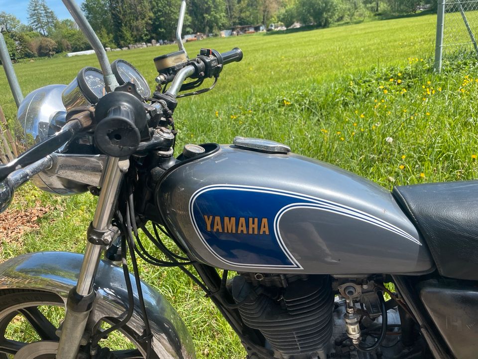 Yamaha SR 500 in Schliersee