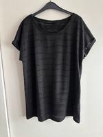 T-Shirt, schwarz, mit Lochmuster, Gr. M, 40/42 Bayern - Marktredwitz Vorschau