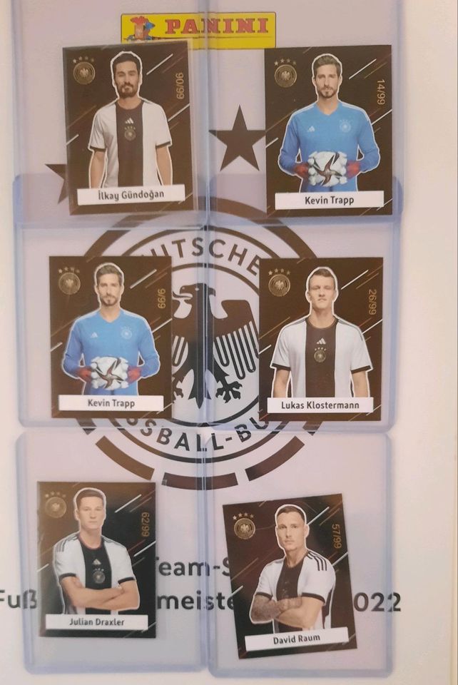 Panini Sticker WM 2022 in Oberhaid