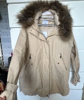 Dünne Frühjahrsjacke mit Kapuze, Mango, Gr. L, 40, beige, Parka Niedersachsen - Schiffdorf Vorschau